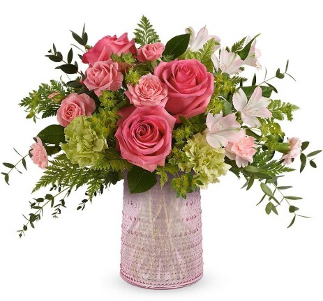 Roses tendres pour souligner grands-parents